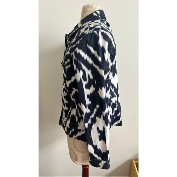 Jones New York Jeans Long Sleeve Denim Button Up Jacket Small - Picture 4 of 11